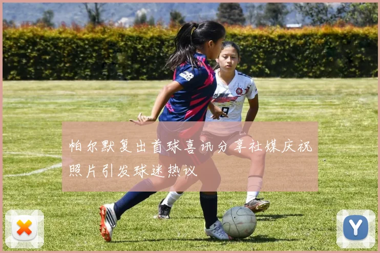 帕尔默复出首球喜讯分享社媒庆祝照片引发球迷热议